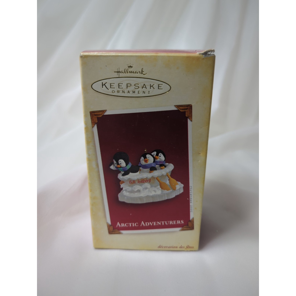 Hallmark Keepsake Ornament 2005 Arctic Adventurers Penguins
